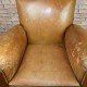 3 pieces set Vintage French Club Chairs
