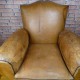 3 pieces set Vintage French Club Chairs