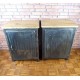 Small Cabinet Industrial Furniture - Wood Top - ISC002