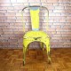 Tolix Chair A Industrial Furniture-Yellow-ITC010