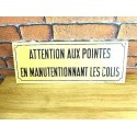 Metal Sign Industrial Decoration - KMS003