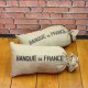 Cushion - Banque de France - Vintage Home Décor - KVC001