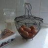 Vintage Egg Wire Basket