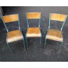 Vintage Mullca School chairs - Set of 3