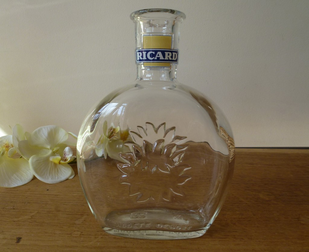 vintage decoration brewerianna ricard bottle