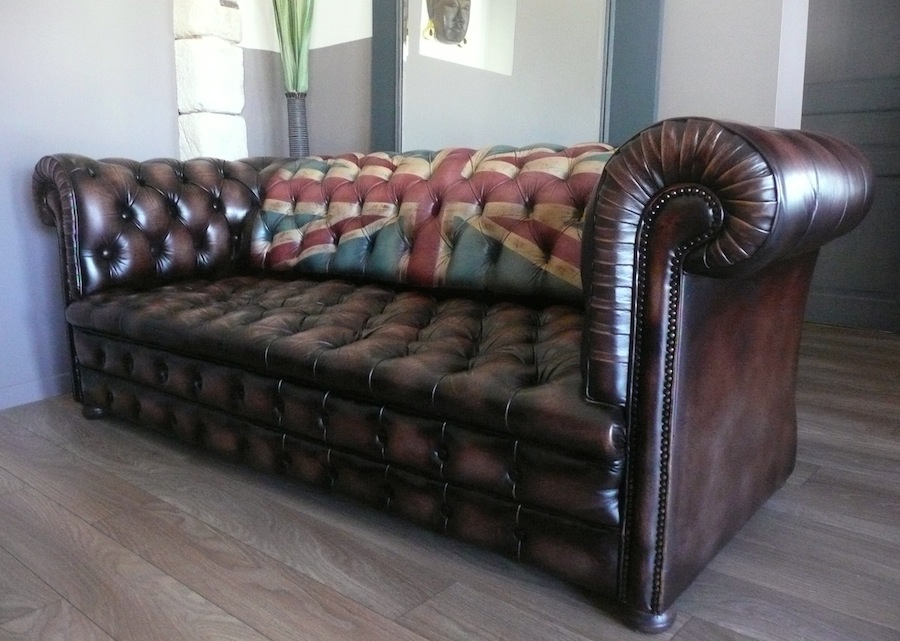leather union jack sofa